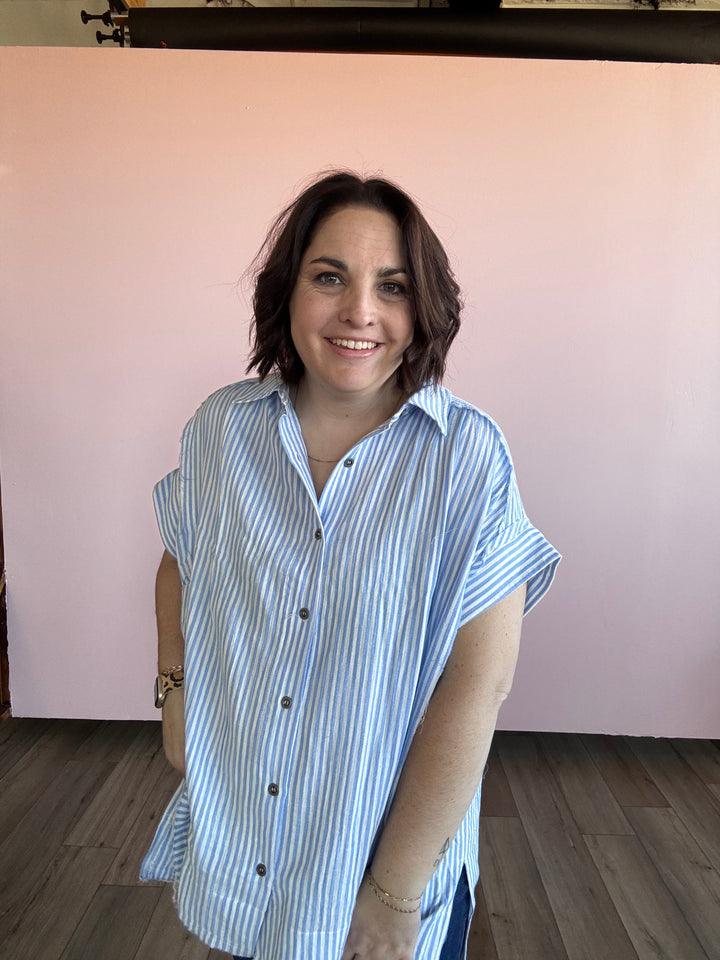 Fawn Breeze striped top