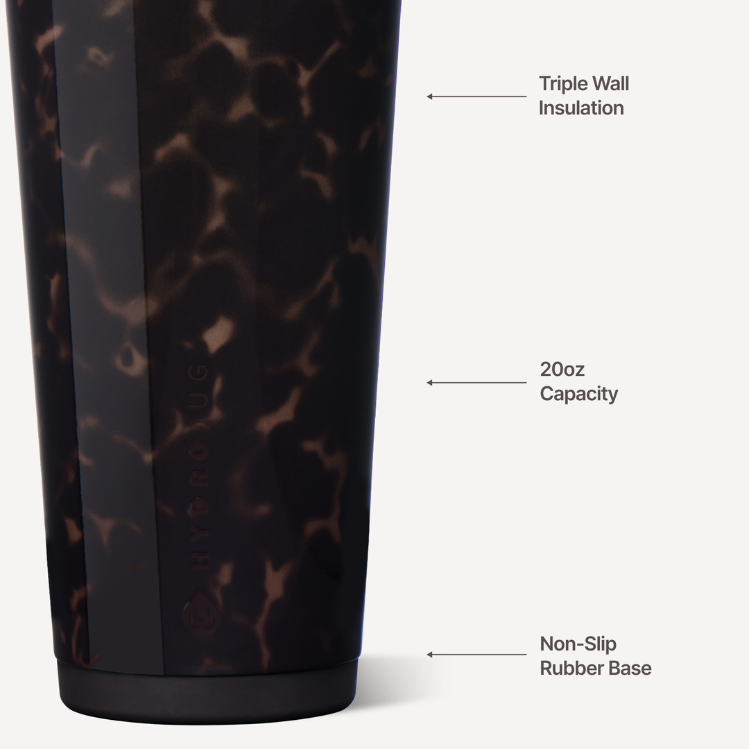 Mocha Tortoise HydroJug 20 oz Everyday Tumbler