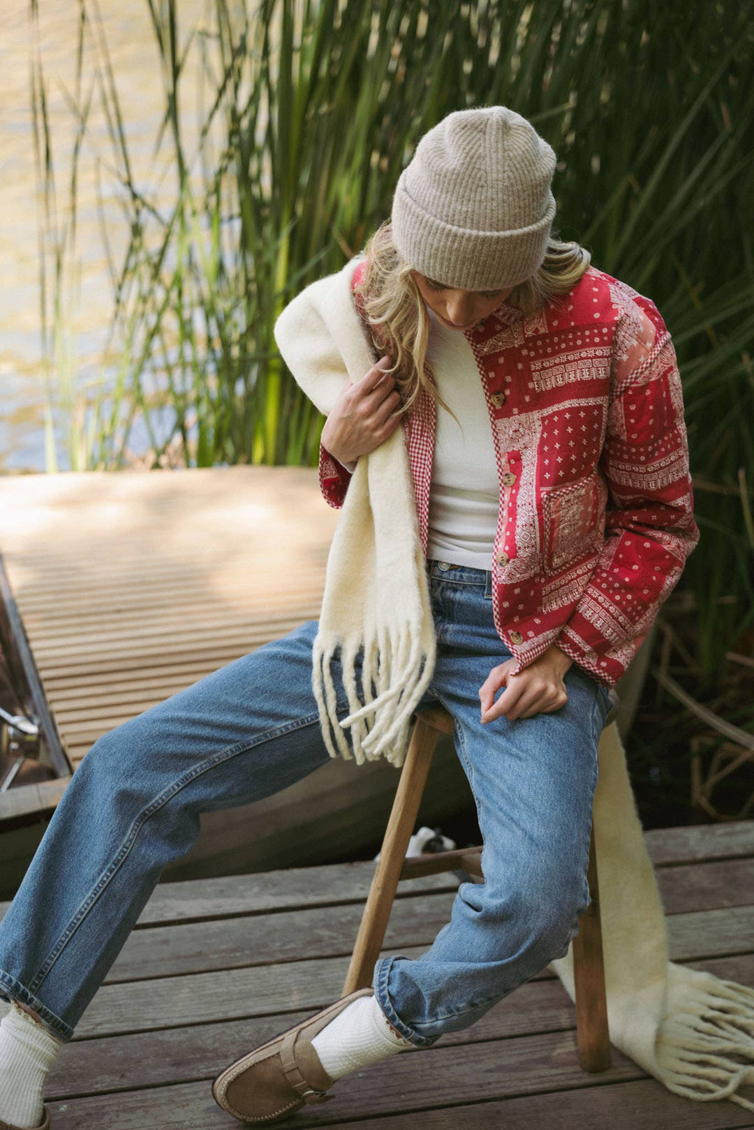 Bandana quilt jacket