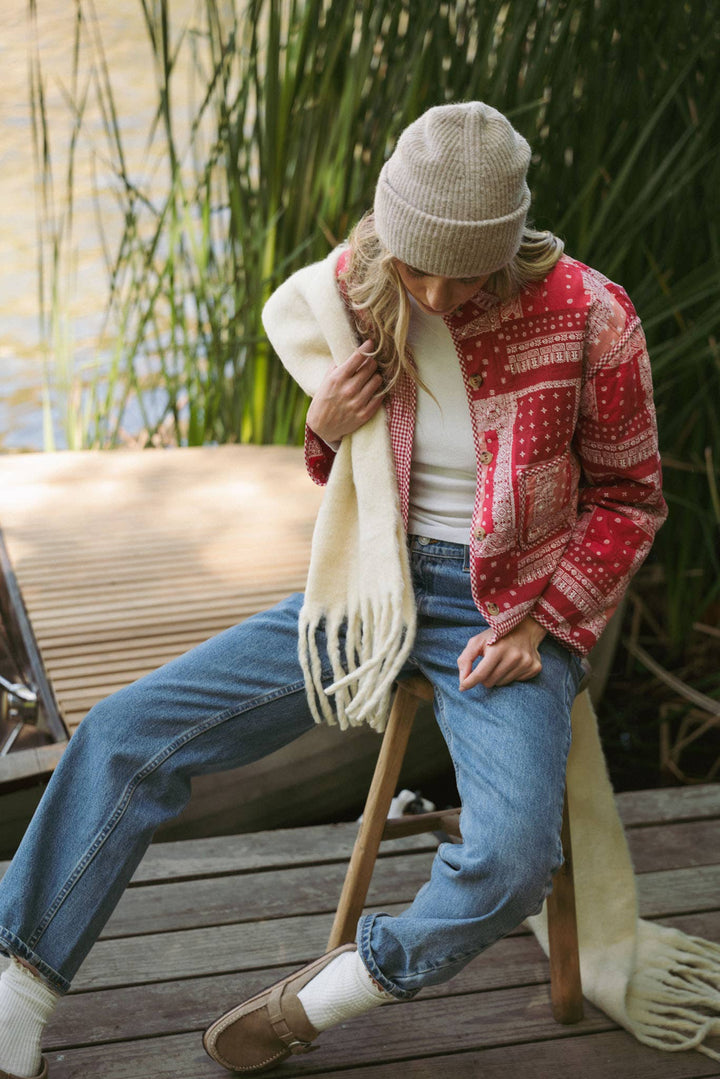 Bandana quilt jacket
