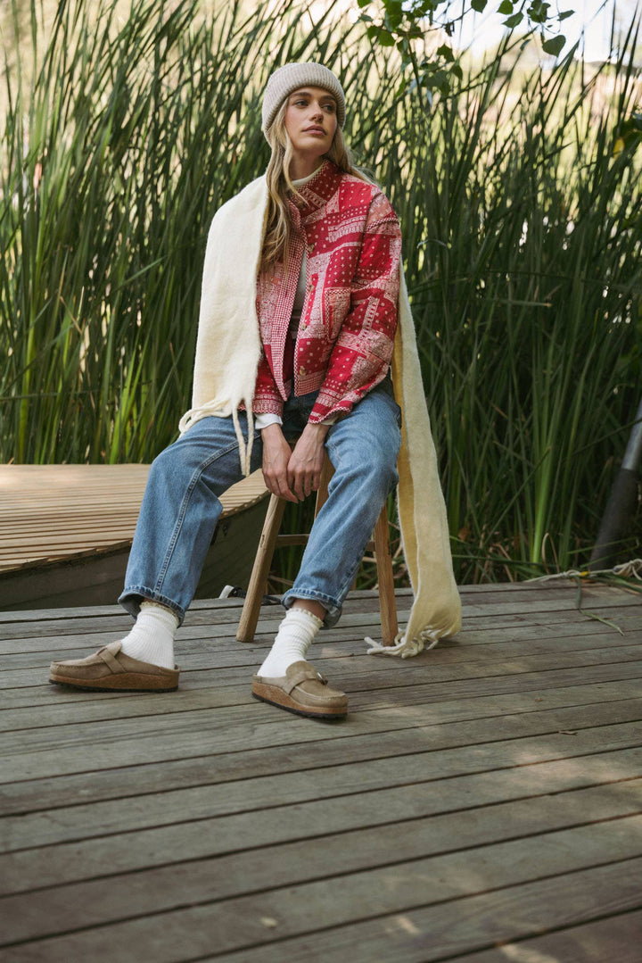 Bandana quilt jacket