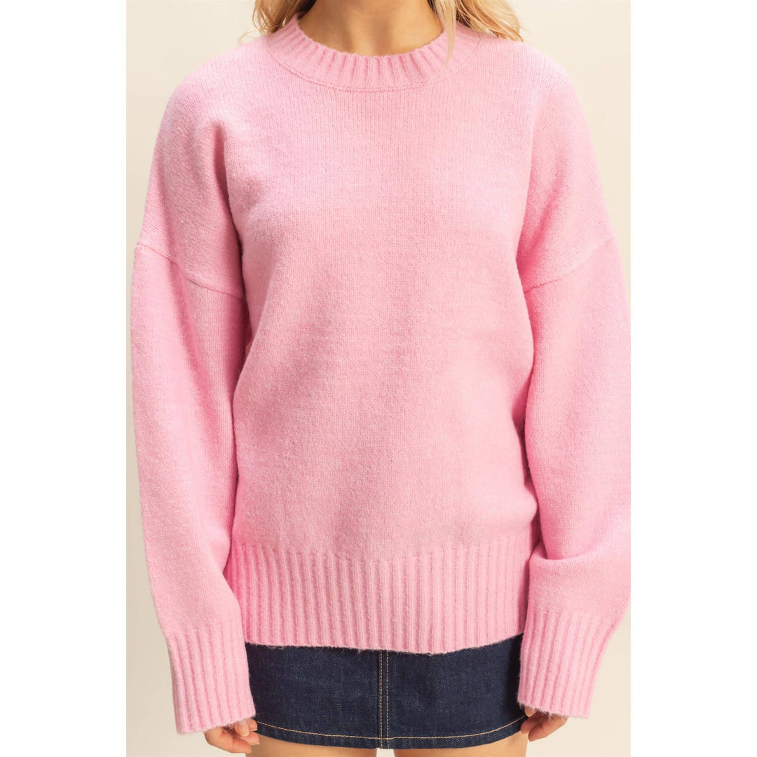 Pink Ballet Oversized sweater