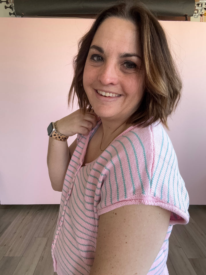 LUCY STRIPED SWEATER