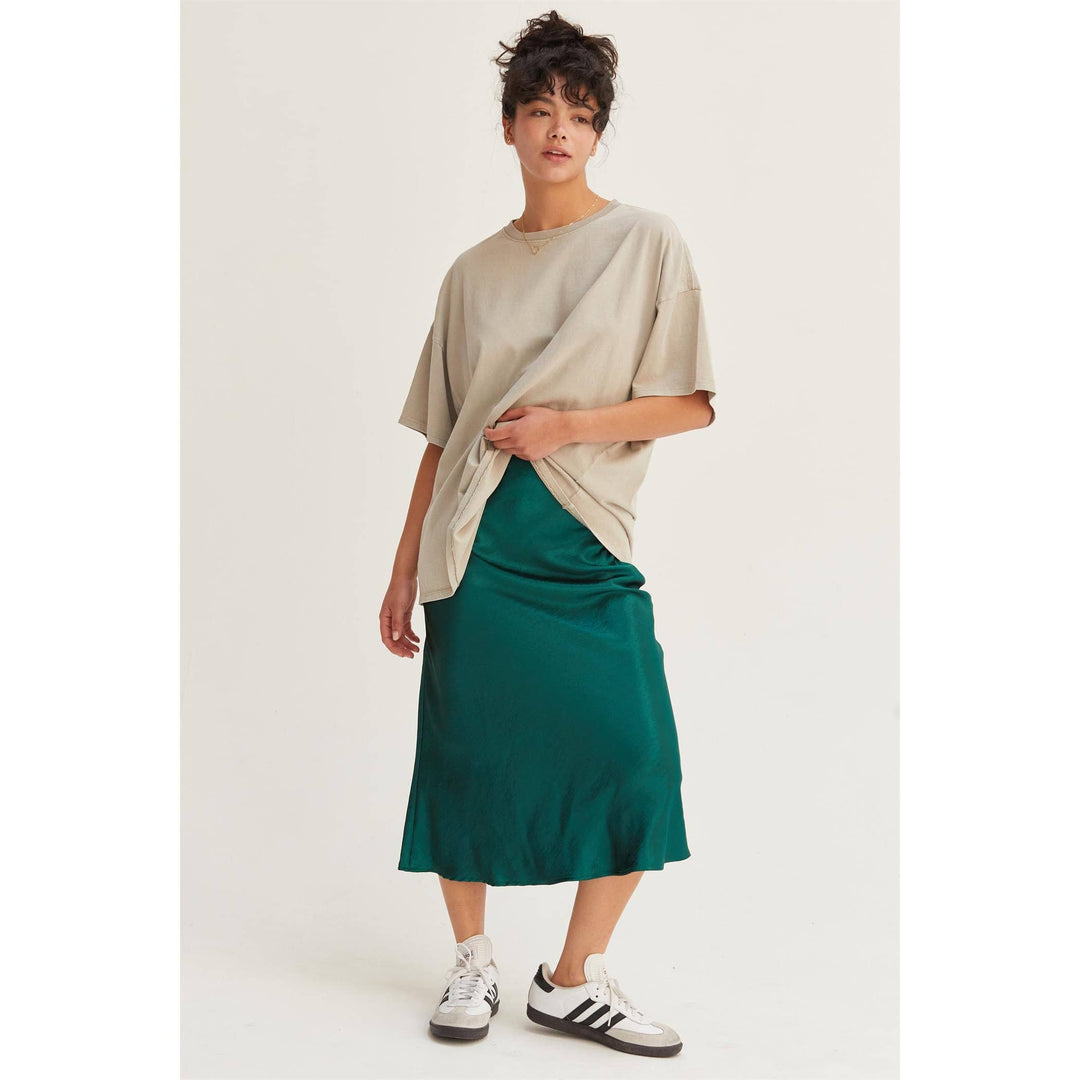 Cool Oversized Distressed Cotton T-shirt