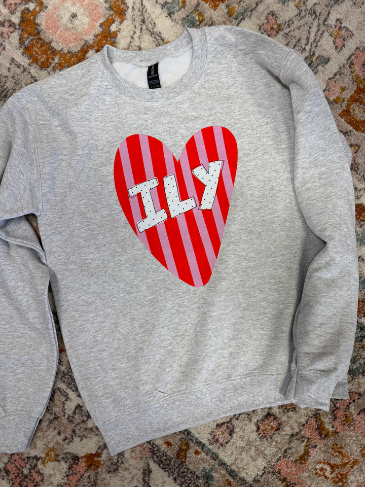 ILY crewneck-I love you