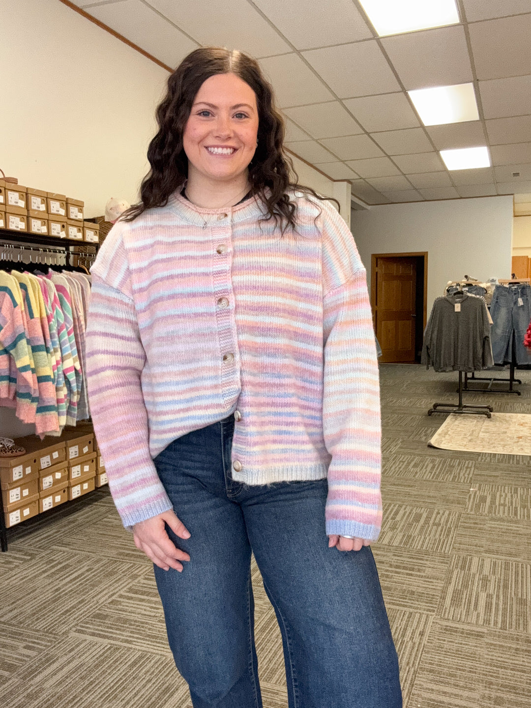 Bubblegum days cardigan