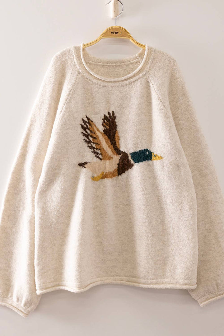 Mallard in Flight Sweater