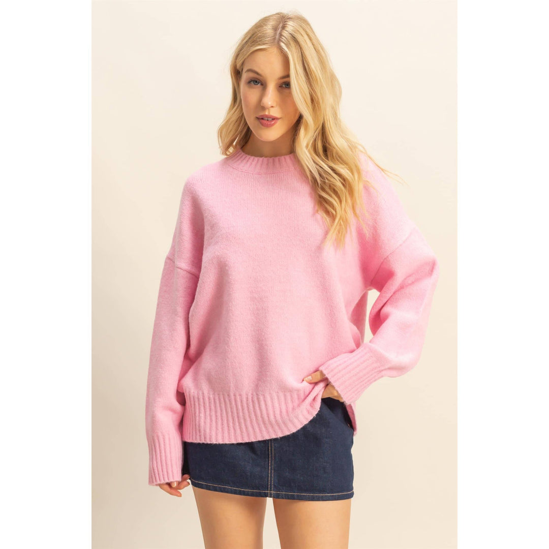 Pink Ballet Oversized sweater