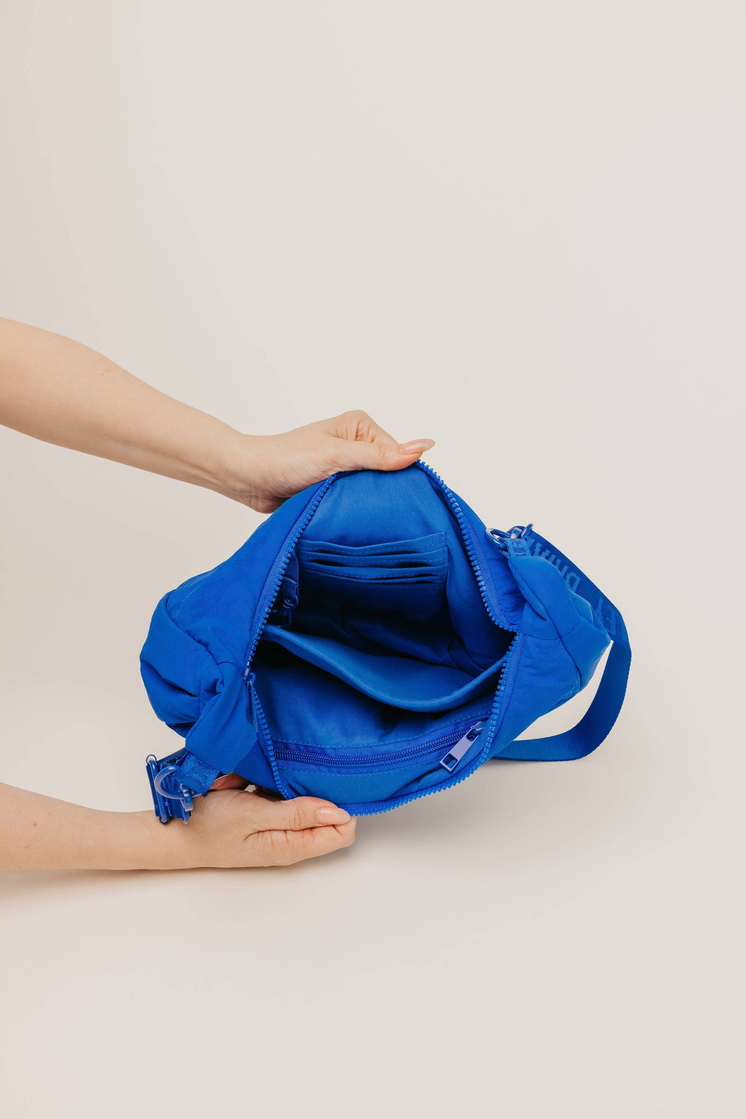 Cobalt Crescent Bag