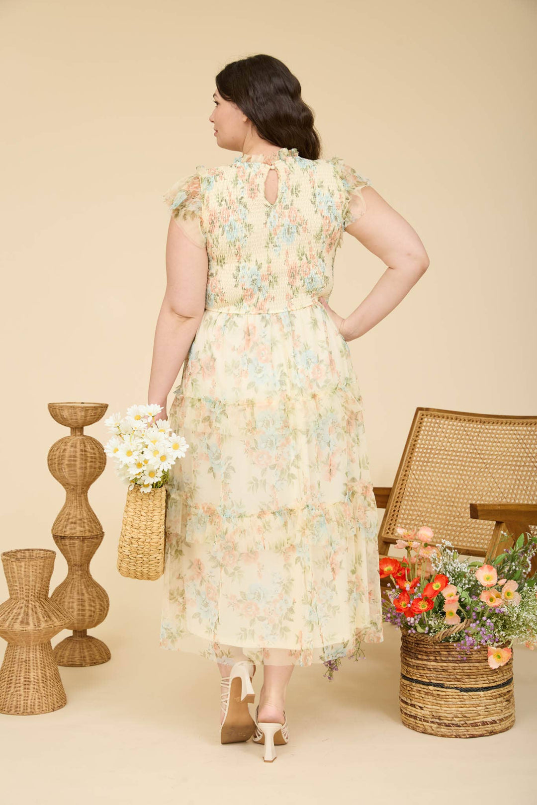 Butter Tulle Maxi dress