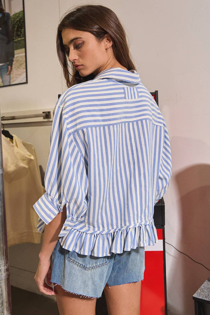 Bluebell Ruffled top