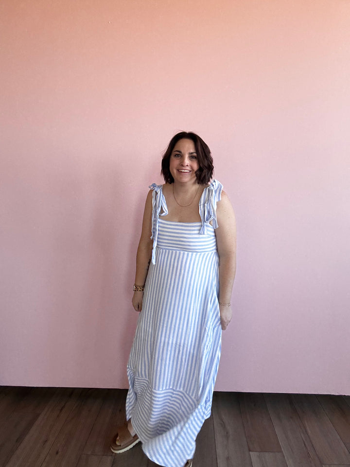 Sail away striped dress