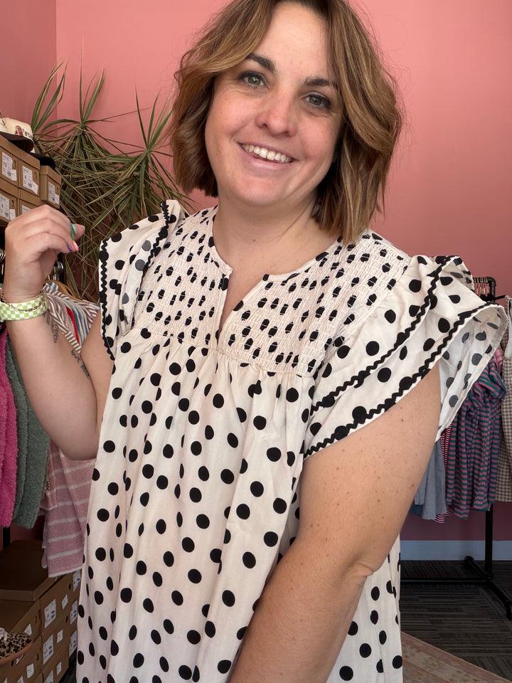 Channing Polka dot dress