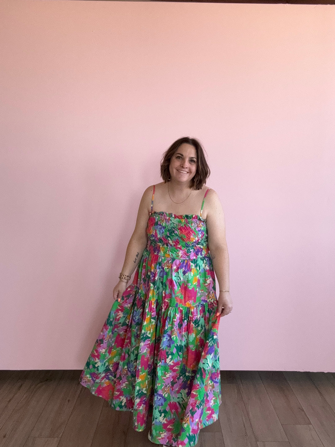 Garden Time Poplin dress