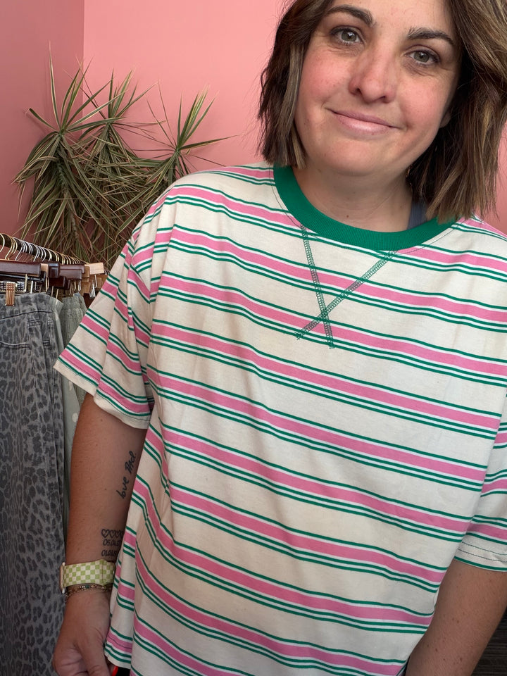 Sylvie Stripe Tee
