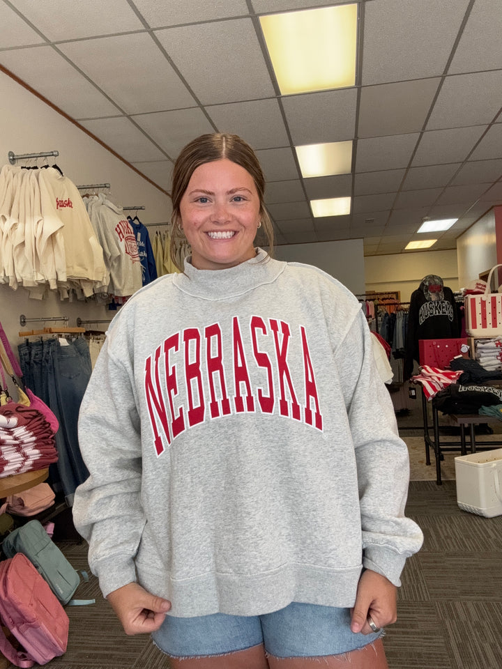 Nebraska Huskers Reversible Mock Neck