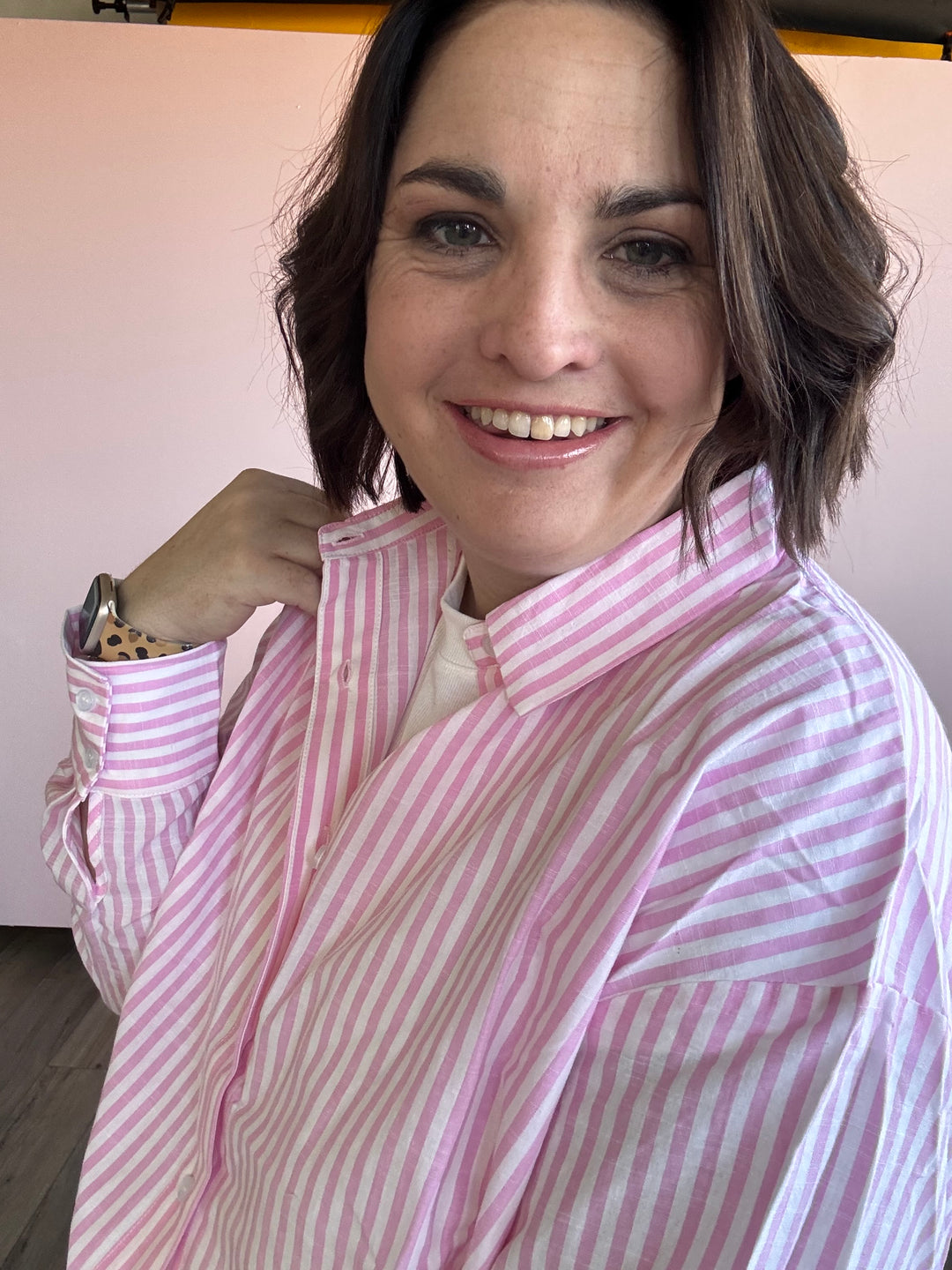 Pink Lady stripes