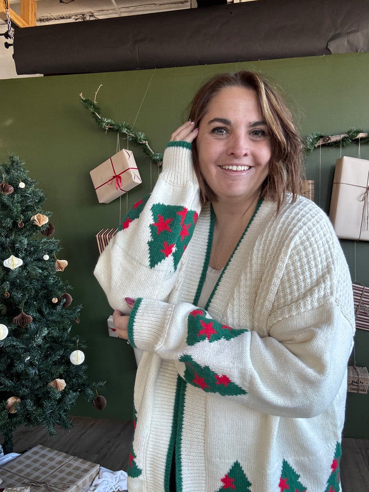 Christmas Tree Cardi