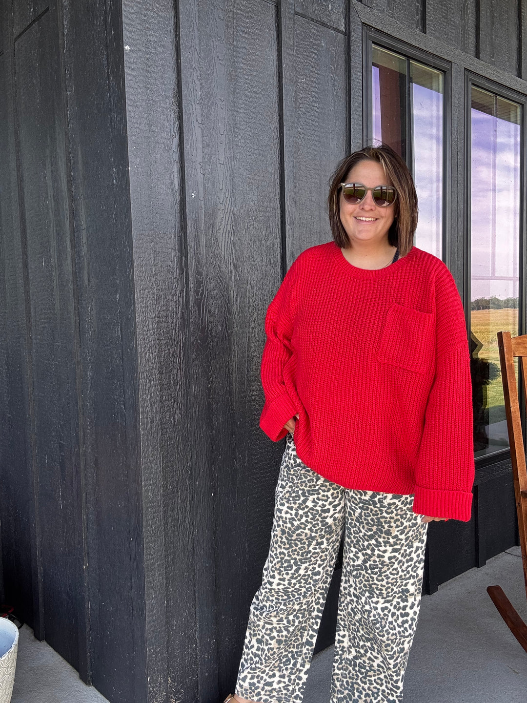 Leopard barrel dreams denim