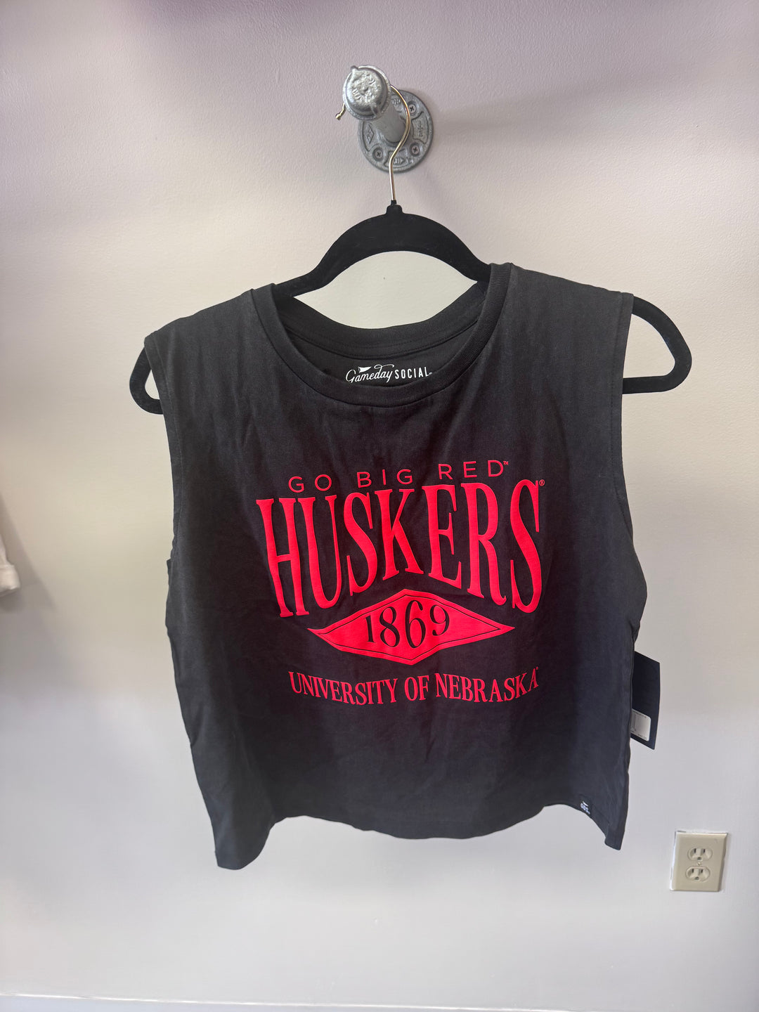 Go Big Red Black Tank