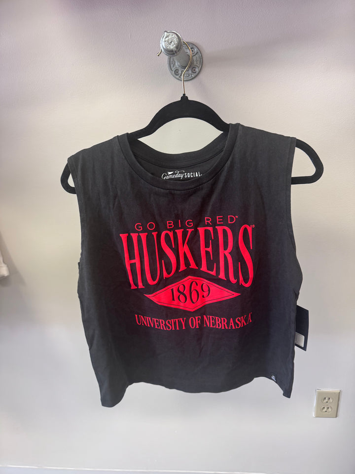 Go Big Red Black Tank
