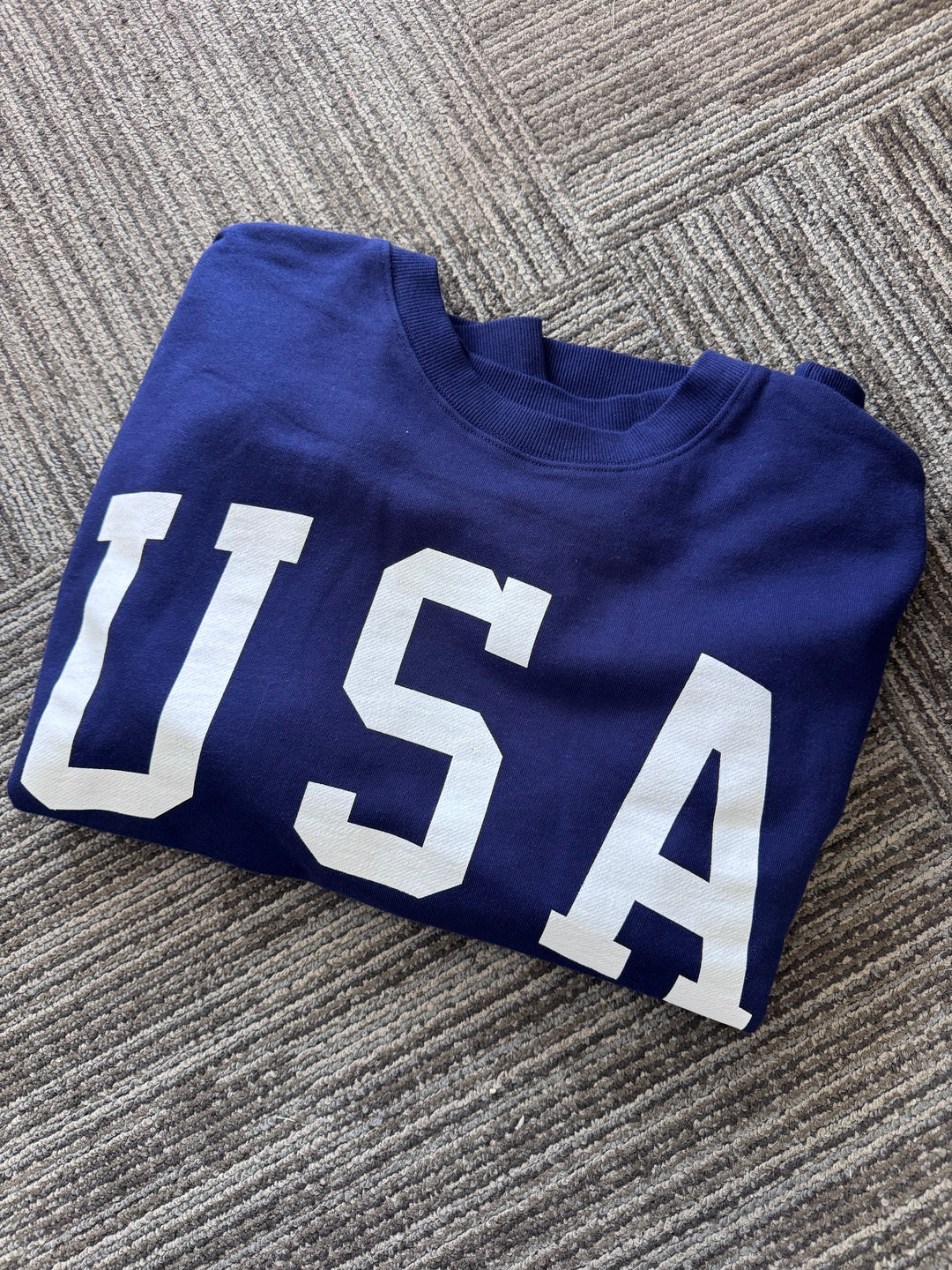 Navy USA Crewneck