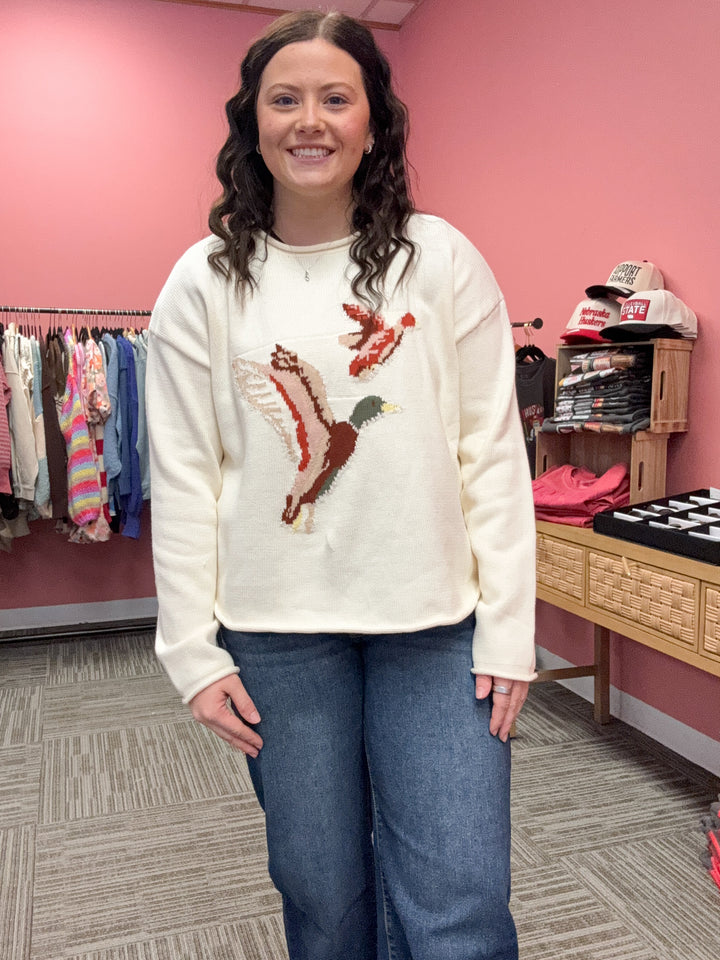 Flying Duck duo sweater