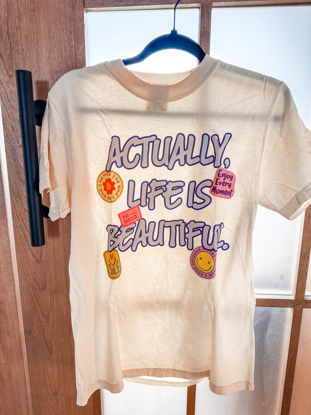 Actually life is beautiful tee
