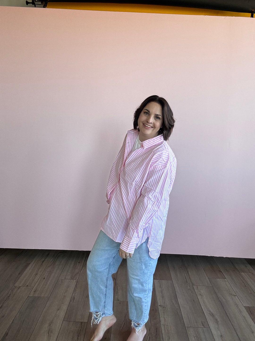Pink Lady stripes