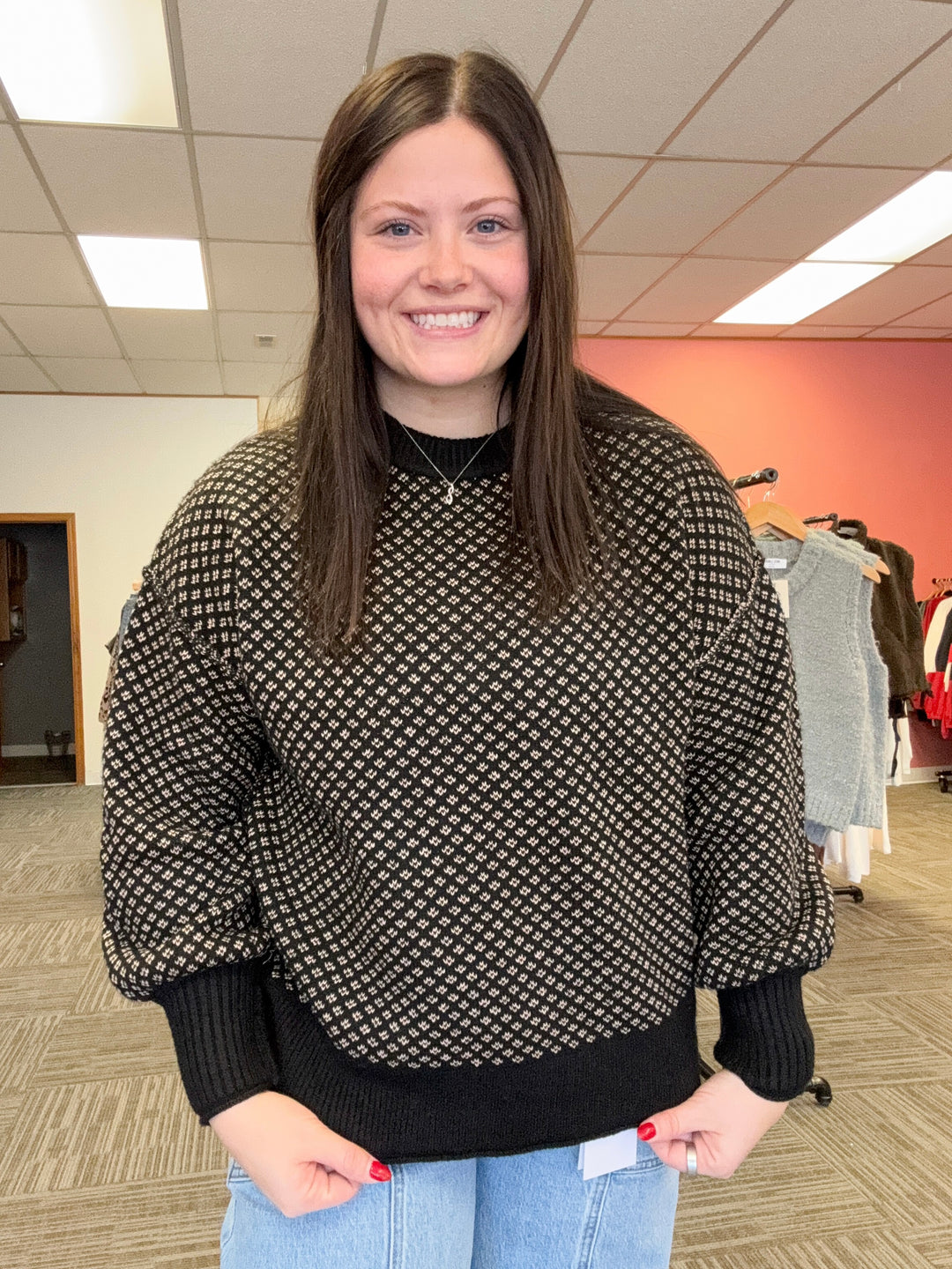 MIDNIGHT KNIT SWEATER