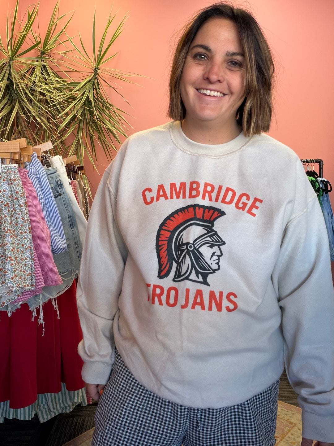 Cambridge Trojans Inside Out Sweatshirt