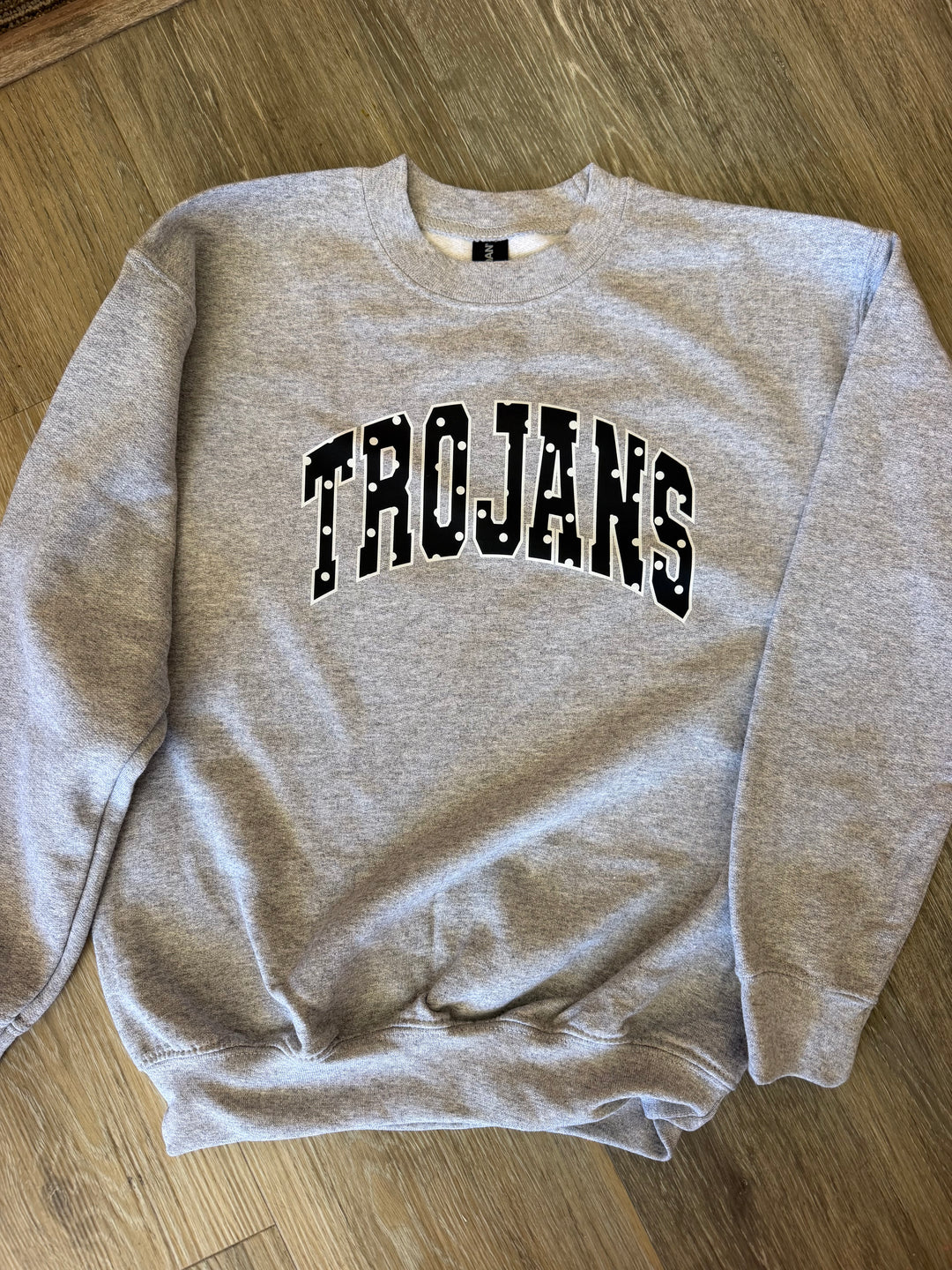 Trojans Polka Dot Varsity Sweatshirt