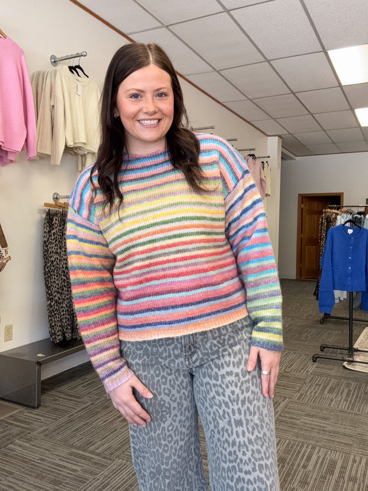 Judy Rainbow Sweater
