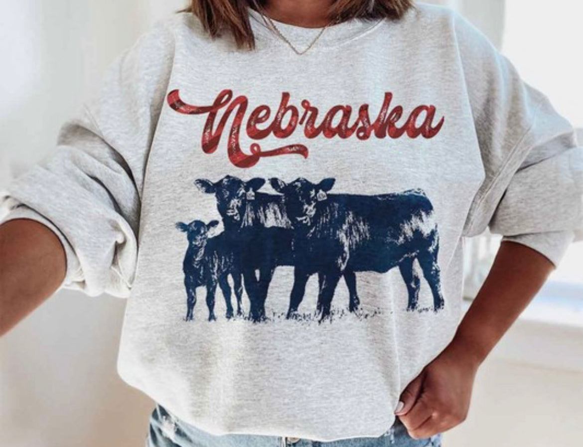 Nebraska Cattle Crew sweatshirt