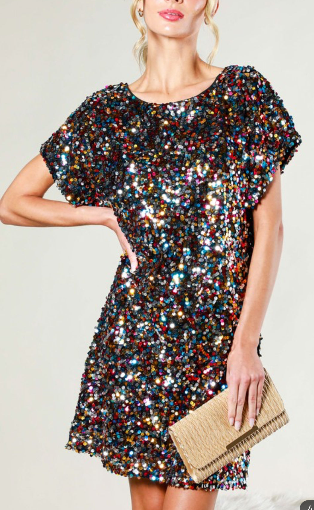 Shine bright disco dress