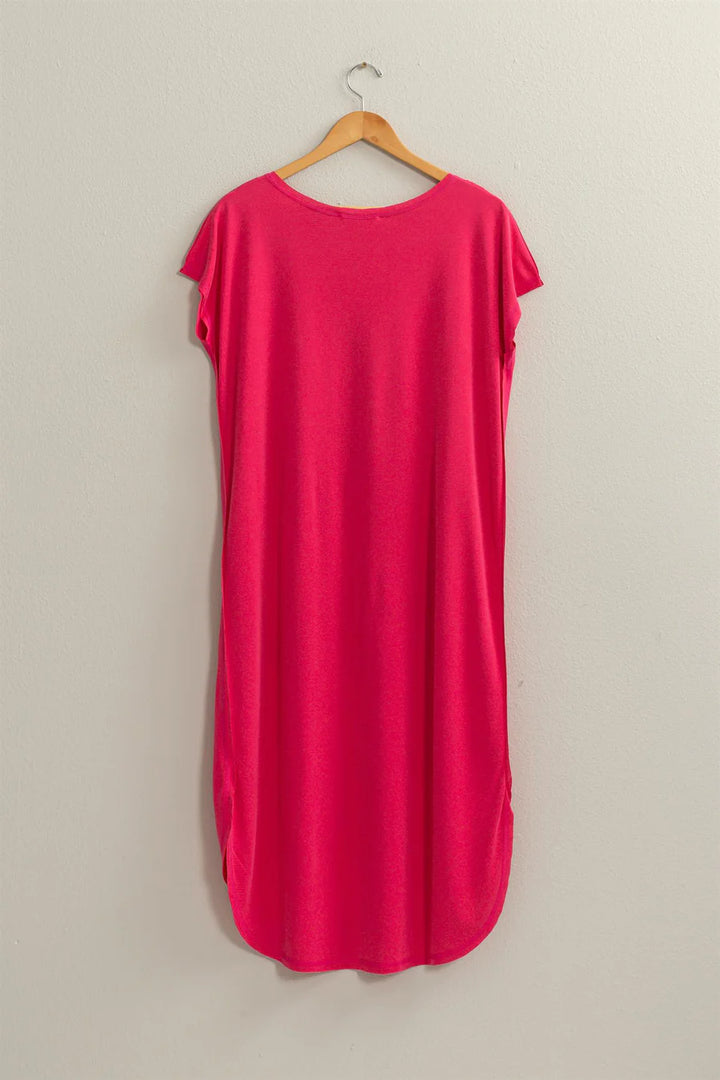 Helen High Low Midi Dress