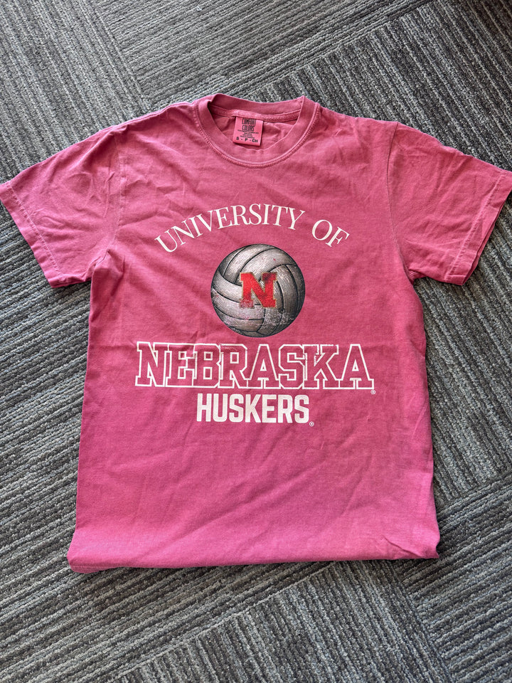 Nebraska Huskers Volleyball tee