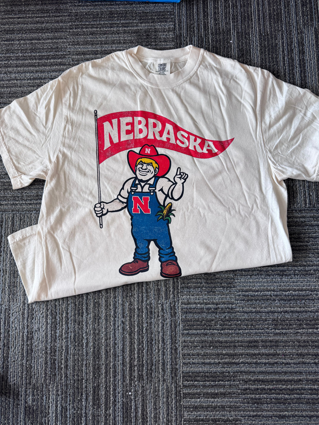 Herbie with flag tee