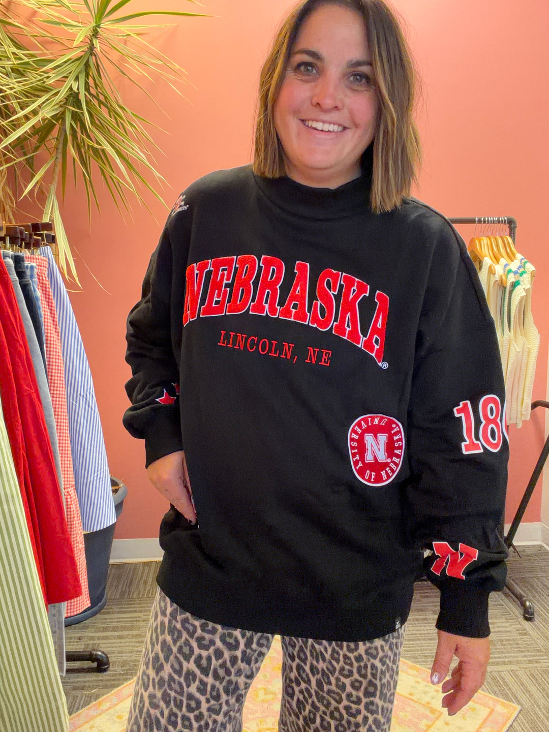 Nebraska overscater oversized mock
