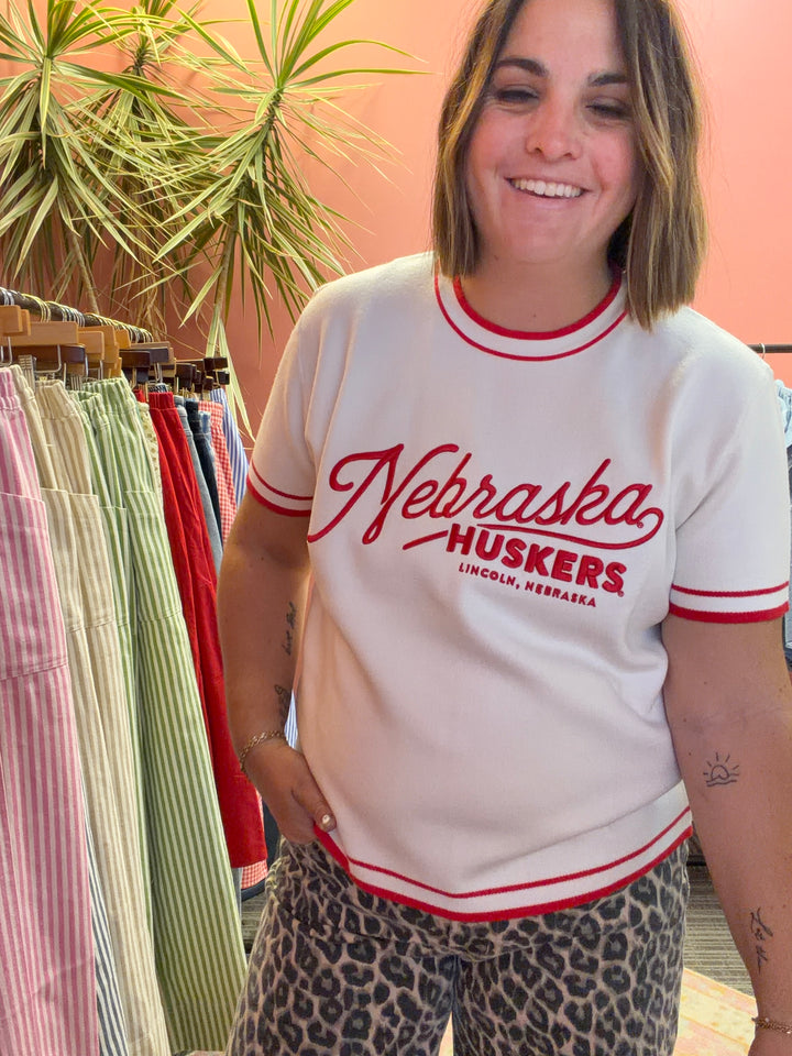 Nebraska Clayton classic luxe tee
