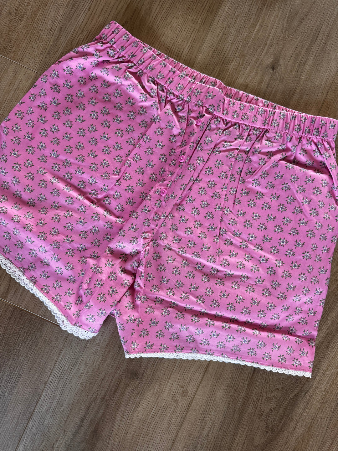 Pink Floral Boxer short