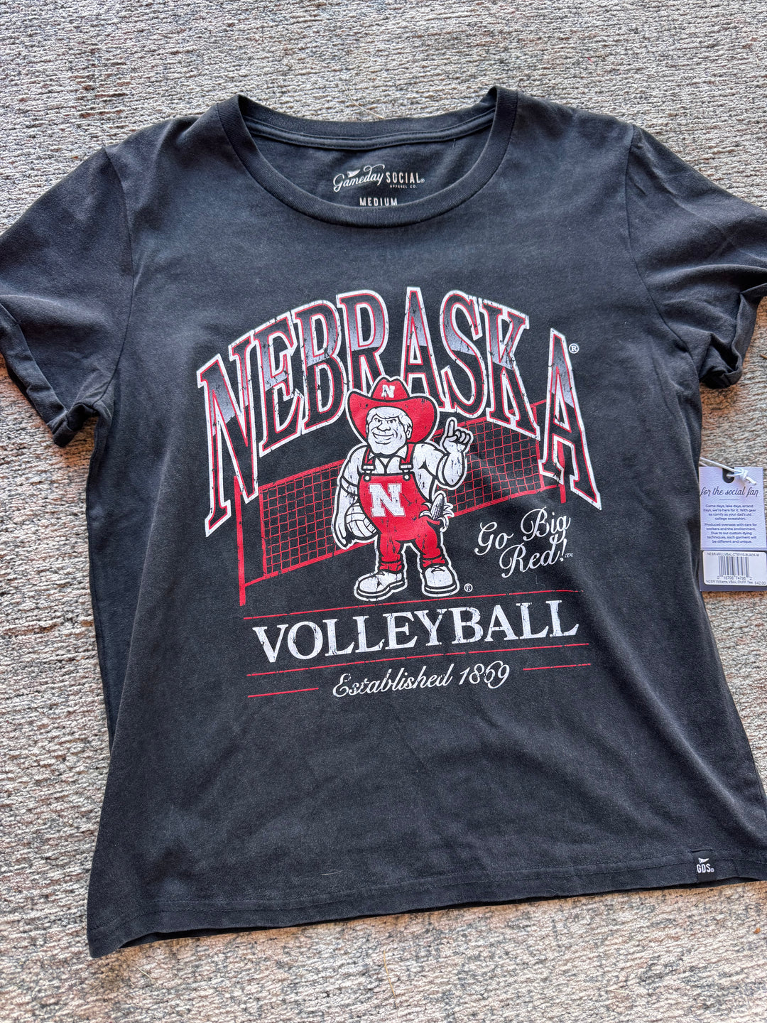 Nebraska Williams Volleyball cuff
