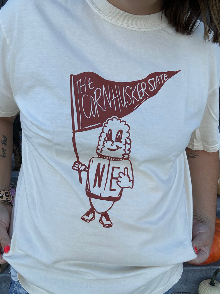 Corn cob state tee