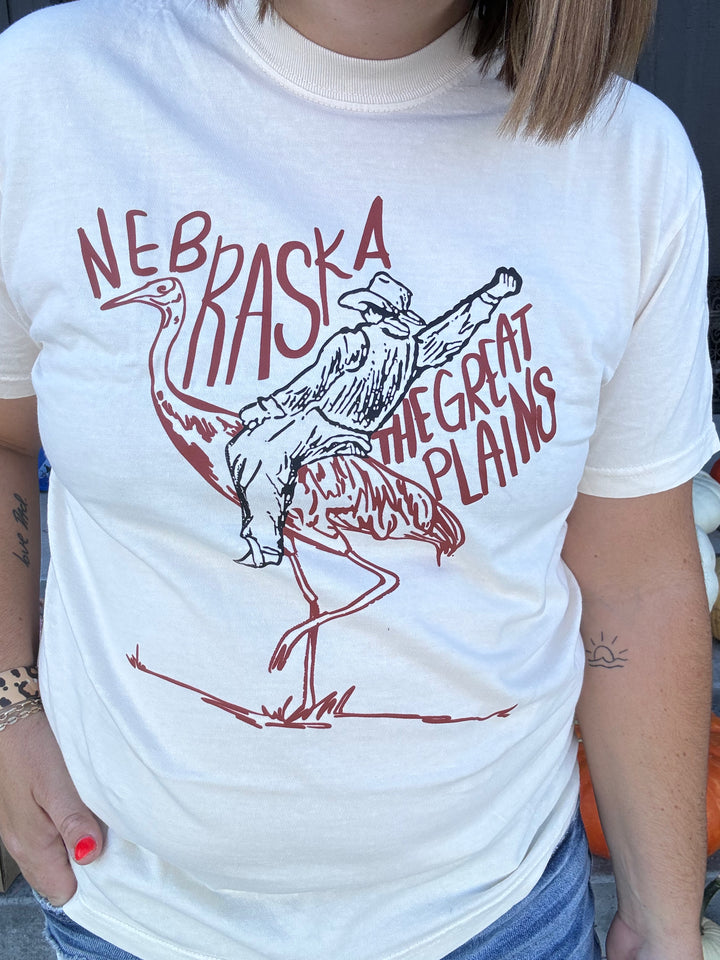 Crane Cowboy tee