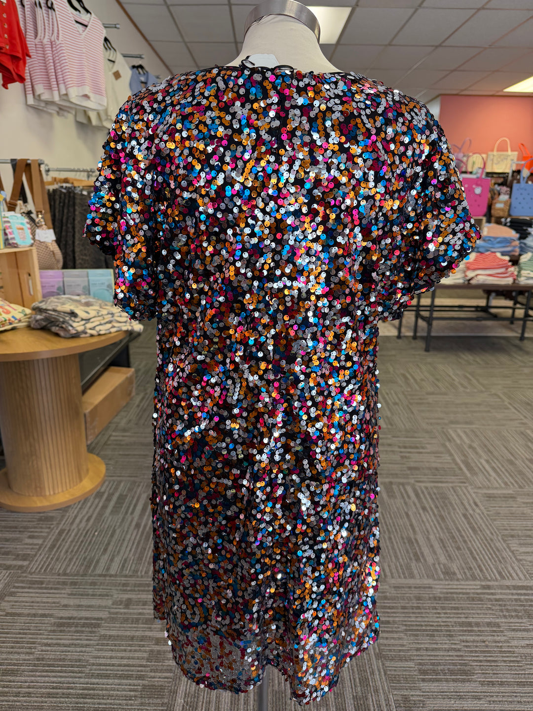 Sequin Mini Dress