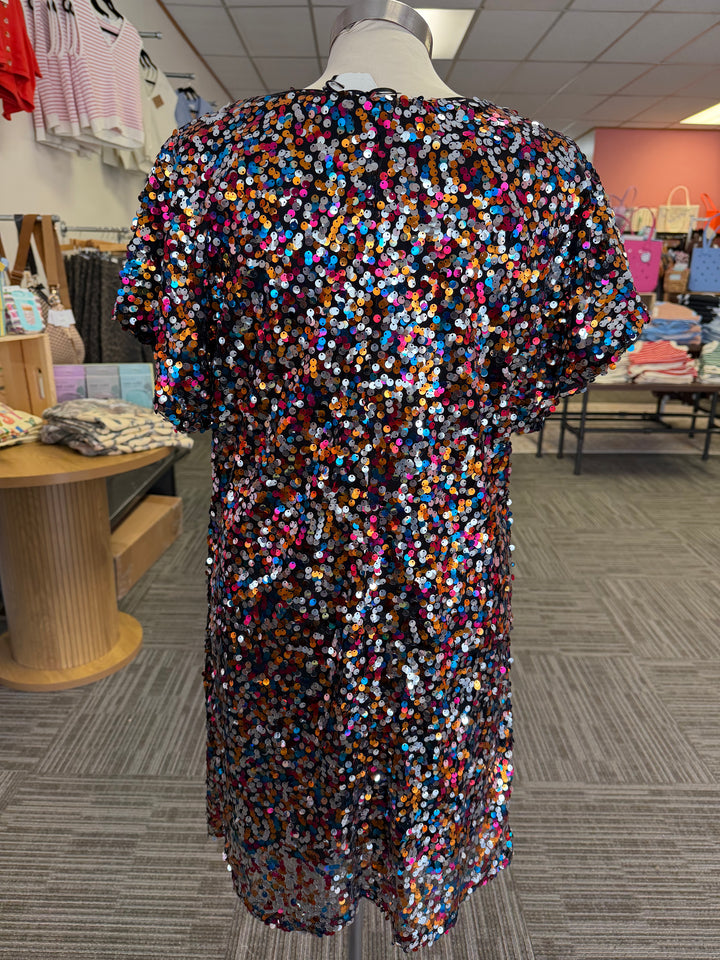 Sequin Mini Dress