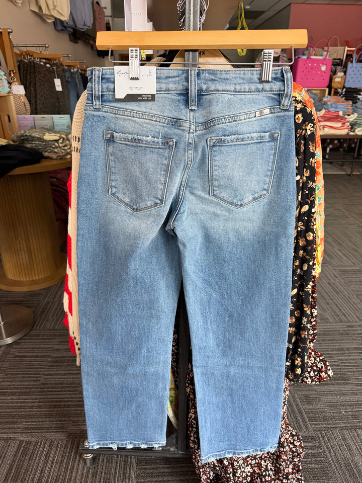 Kancan high rise slim wide leg