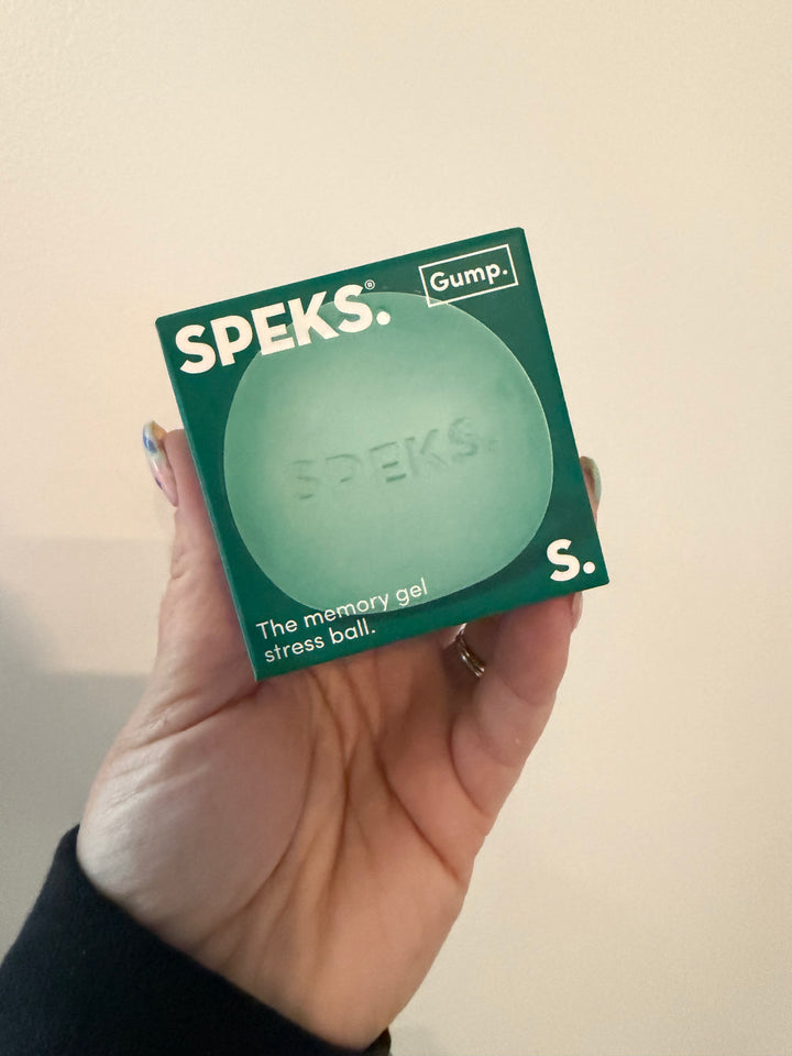 Speks. Memory Gel Stress Ball