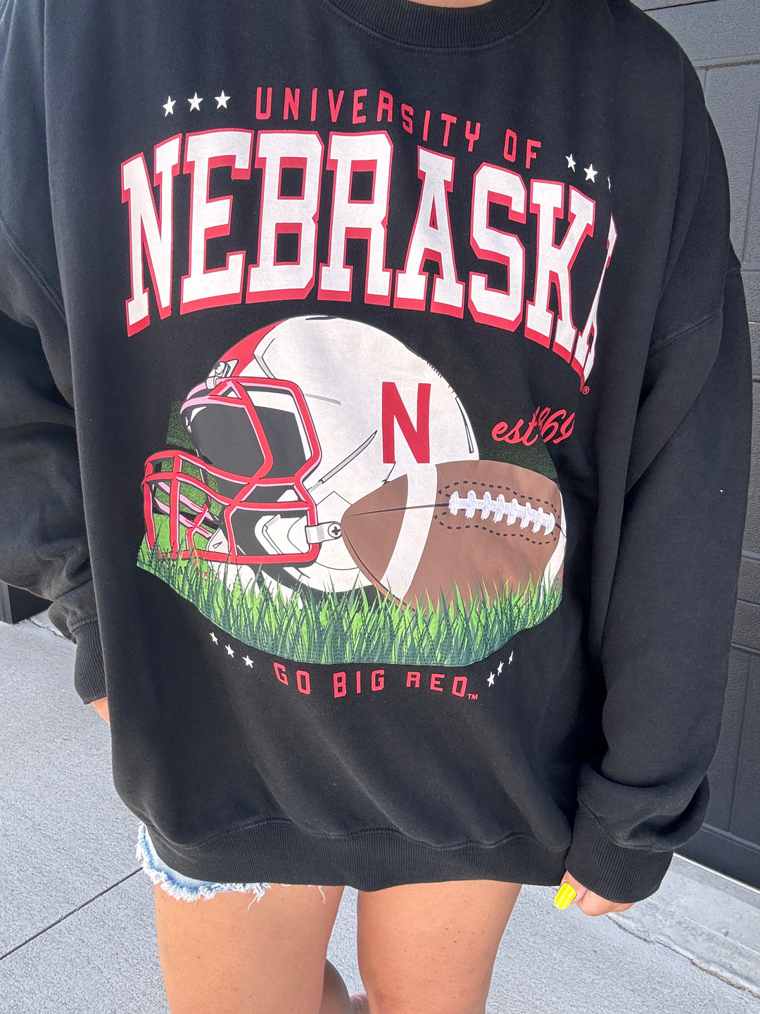 Nebraska Malone Black Crew