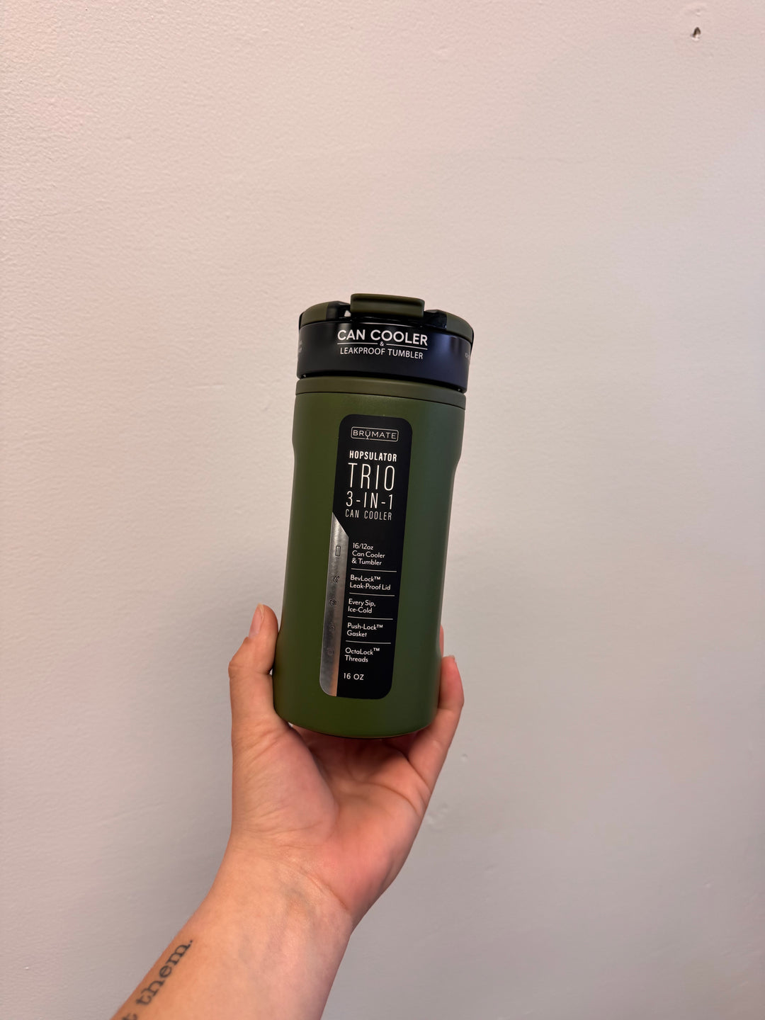 Brumate Hopsulator Trio| 12/16 oz can cooler